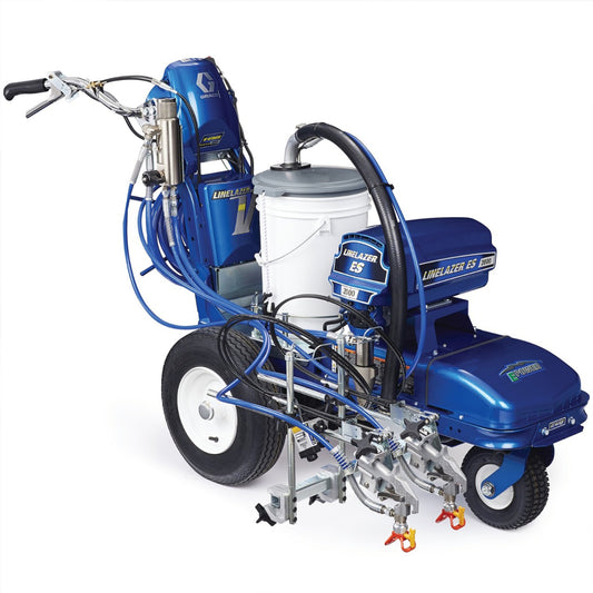 LineLazer V ES 2000 HP Automatic Series Electric Battery-Operated Airless Line Striper, 2 Auto Guns